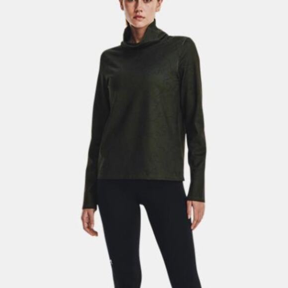 New ~ UNDER ARMOUR ~ Cold Weather Funnel Neck Top Size S - Picture 9 of 9